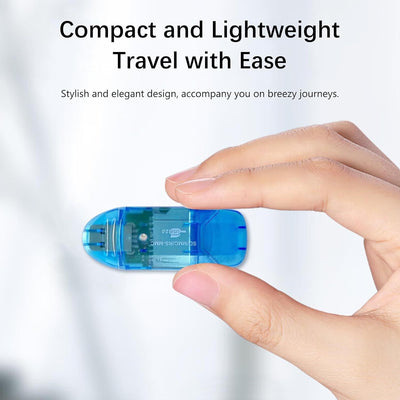 Lector de Tarjetas USB Transparente con LED Creativo - Image 21