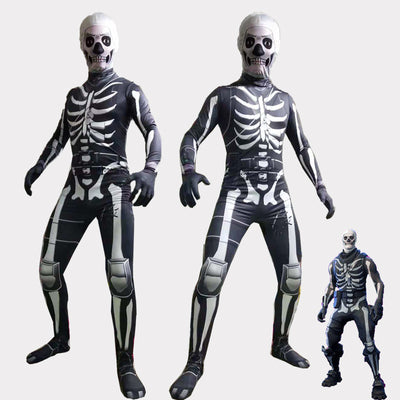 Disfraz de Esqueleto Aterrador - Mono Completo para Halloween y Carnaval - Image 6