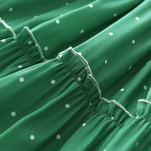 Blusa de Verano Cuello Francés Cuadrado con Mangas Voluminosas - Image 11