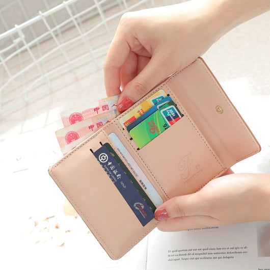 Billetera Compacta para Monedas y Tarjetas con Diseño Estampado PU - Image 9