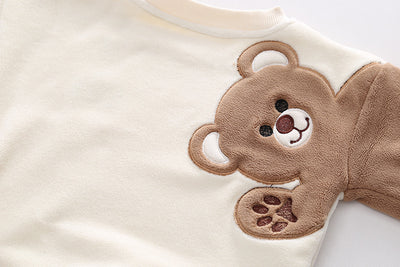 Conjunto de Suéter Polar para Niños - Otoño e Invierno - Image 5
