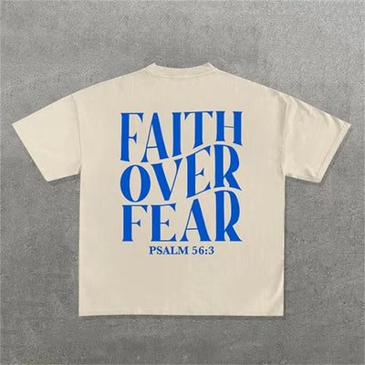 Playera Oversized Hombre Child Of God con Patrón Gótico NDY