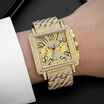 Reloj Deportivo Digital de Diamante con Pantalla Cuadrada y Múltiples Funciones - Image 23