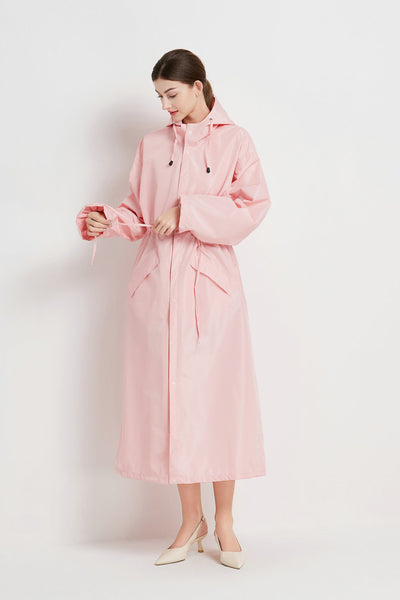 Gabardina Impermeable de Largo Medio para Mujer - Image 16
