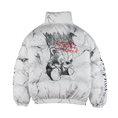 Chaqueta Acolchada para Pareja con Estampado de Osito - Image 9