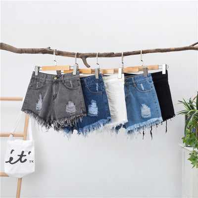 Shorts Vaqueros Holgados de Cintura Alta para Mujer - Image 9