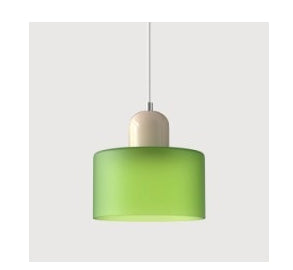 Lámpara Colgante Redonda de Vidrio Crema - Diseño Minimalista - Image 20