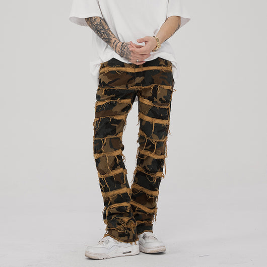 Jeans Casual Punk Micro para Hombre - Image 4