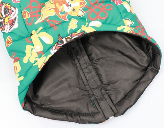 Chaleco Térmico de Algodón para Perros - Abrigo Navideño - Image 12