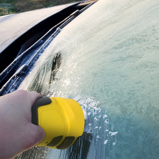 Rascador Eléctrico para Hielo y Nieve de Auto con Descongelante - Image 6