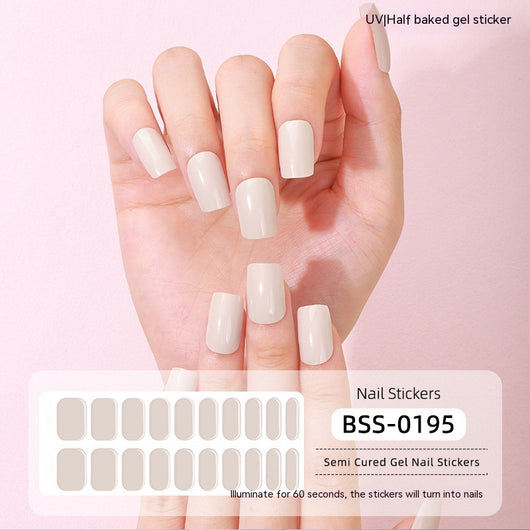 Adhesivos de Uñas en Gel UV de Color Puro - Curado Fotográfico - Image 3