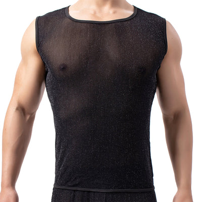 Chaleco Transparente de Malla Ice Silk para Hombre - Image 12