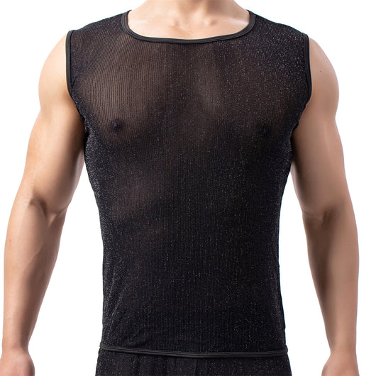 Chaleco Transparente de Malla Ice Silk para Hombre - Image 12