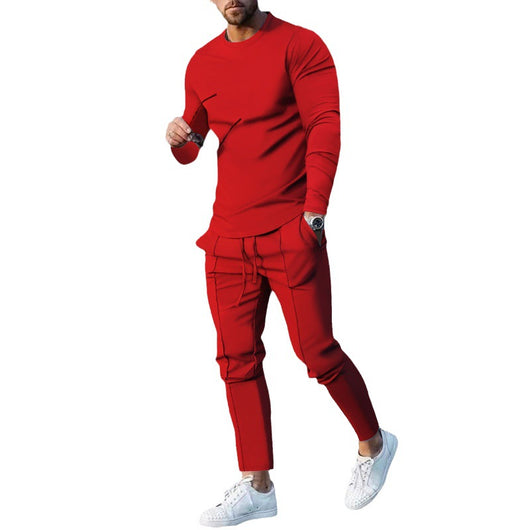 Conjunto Casual Hombre: Sudadera Slim Fit + Pantalón Jogger con Bolsillos - Image 12