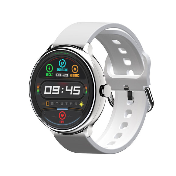 Smartwatch con Monitor de Frecuencia Cardíaca y Podómetro Full Touch