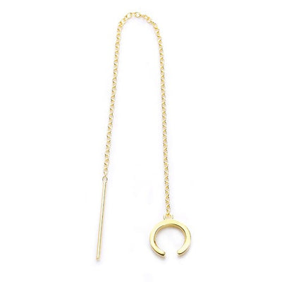 Aretes Largos de Plata para Mujer - Diseño Elegante y Versátil