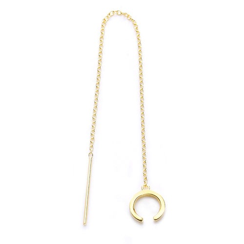 Aretes Largos de Plata para Mujer - Diseño Elegante y Versátil