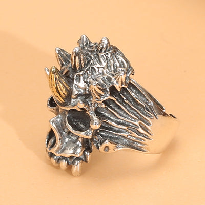 Anillo de Calavera Personalizado Abierto para Hombre - Image 3