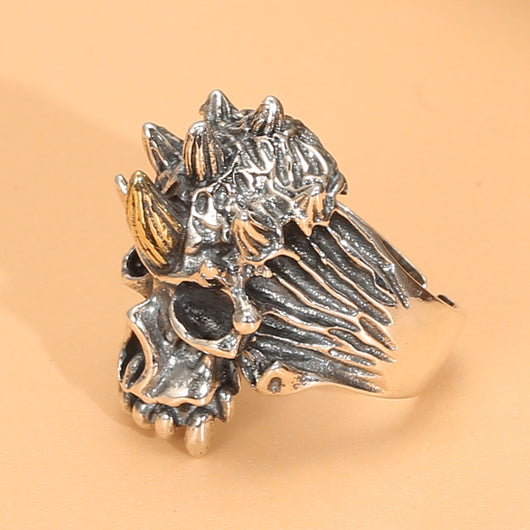 Anillo de Calavera Personalizado Abierto para Hombre - Image 3