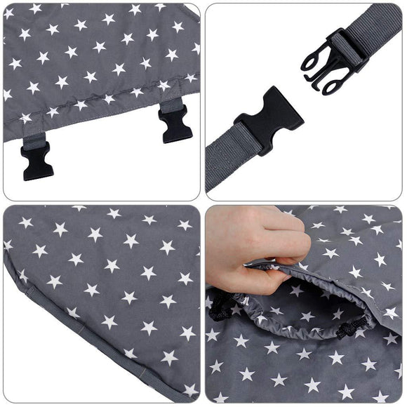 Asiento de Seguridad Portátil para Bebé con Bolsa de Transporte