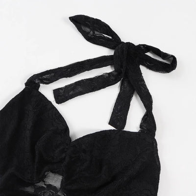 Suspensor de Encaje Hueco para Mujer - Diseño Sexy y Adorable - Image 4