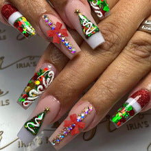 Uñas Decorativas Copo de Nieve - Diseño Navideño SMD - Image 25