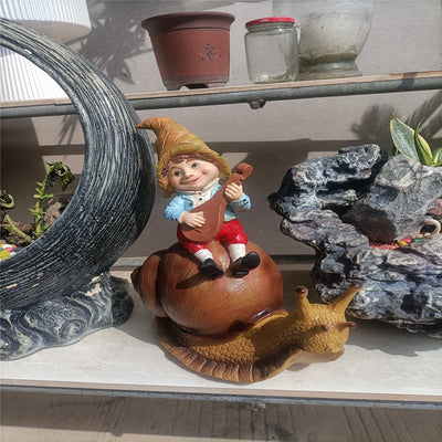 Decoraciones de Caracol de Resina para Jardín y Exterior - Image 12