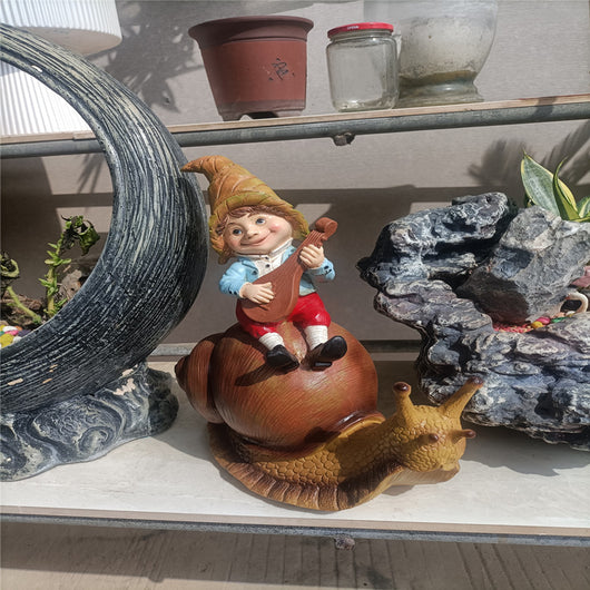 Decoraciones de Caracol de Resina para Jardín y Exterior - Image 12