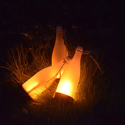 Luz Solar LED con Efecto Llama para Botellas de Vino - Decoración Exterior - Image 8
