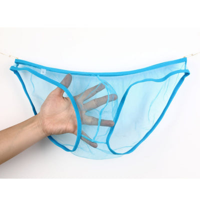Shorts de Malla Transparente Cintura Baja - Image 3