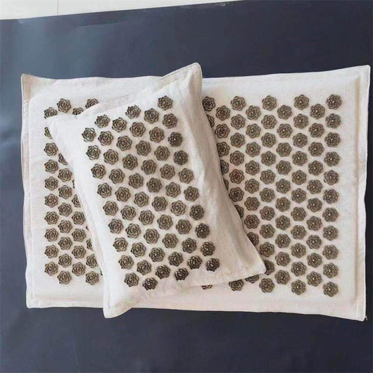 Cojín de Lino Orgánico con Relleno de Aguja de Loto - Image 18