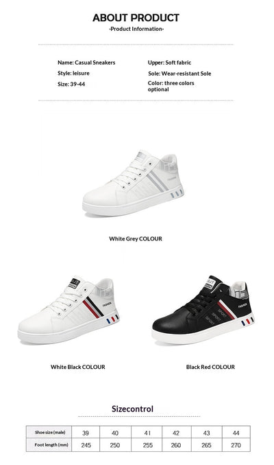 Zapatillas Deportivas Mid-Top para Hombre - Comodidad y Estilo - Image 10