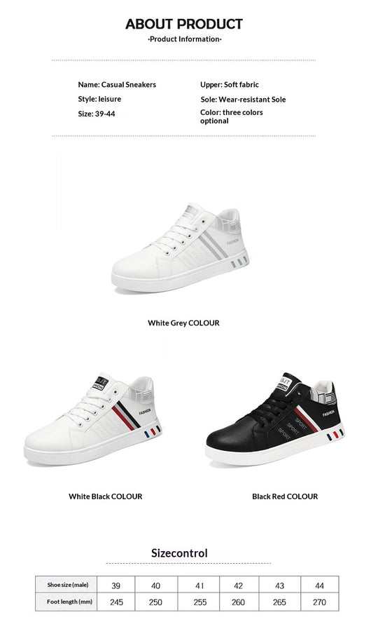 Zapatillas Deportivas Mid-Top para Hombre - Comodidad y Estilo - Image 10