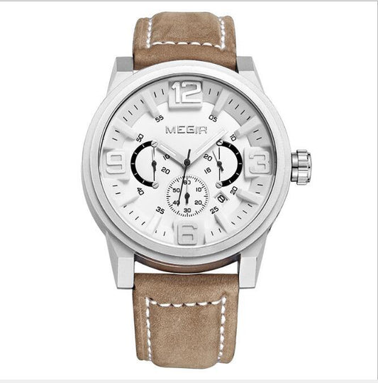 Reloj Deportivo Hombre Tres Esferas Luminoso Resistente al Agua - Image 2
