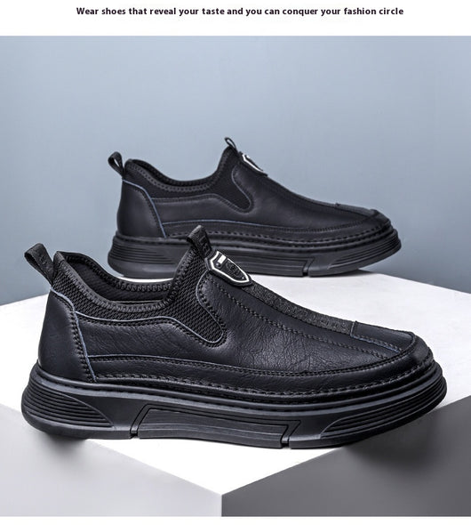 Zapatos Casuales de Hombre Lisos - Cómodos para Uso Diario - Image 17
