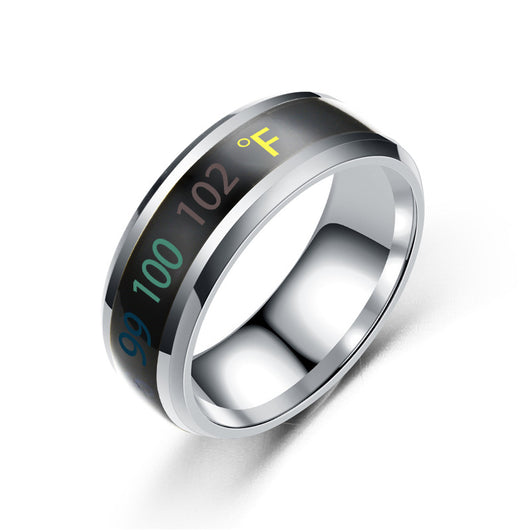 Anillo de Pareja Termosensible Fahrenheit - Cambia de Color con tu Amor