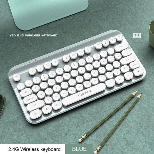 Teclado Inalámbrico Punk Compacto 2.4G - Image 11