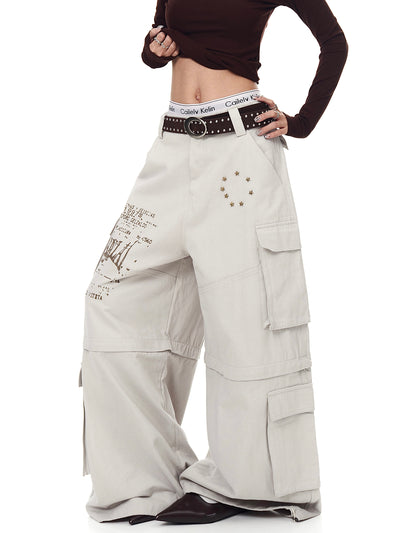 Pantalones Cargo Sueltos con Bolsillos Removibles - Image 22