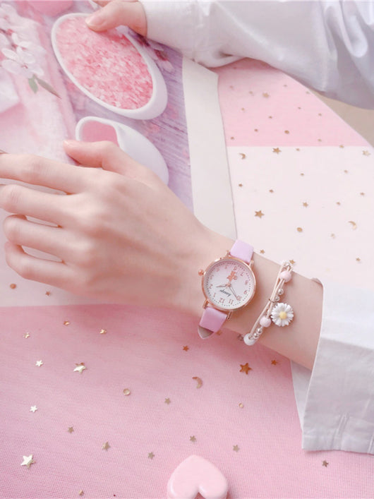 Reloj Analógico Infantil Estilo Coreano con Diseño Tierno - Image 4