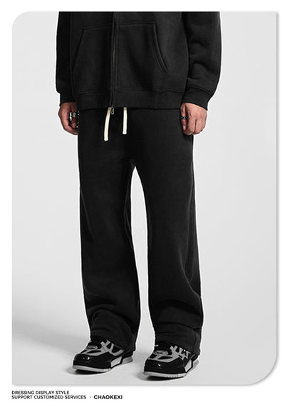 Pantalones Deportivos Holgados para Hombre - Diseño Liso y Cómodo - Image 31
