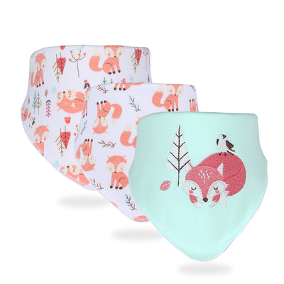 Pañuelos Absorbentes de Algodón para Bebé con Estampados Adorables - Image 11