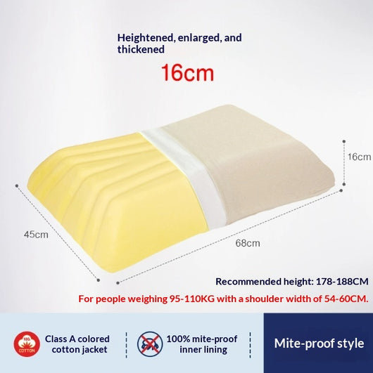 Almohada Ergonómica Reforzada de Alto Loft para Dormir de Lado - Image 13