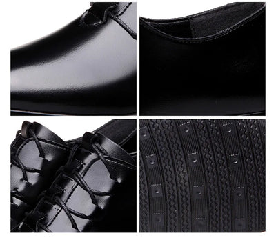 Zapatos de Cuero Transpirables para Hombre - Estilo Ejecutivo Casual - Image 8