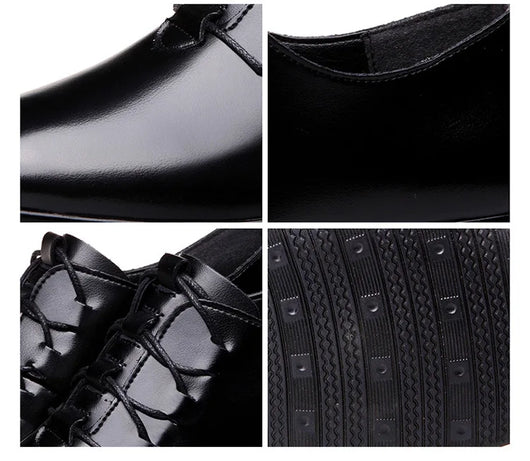 Zapatos de Cuero Transpirables para Hombre - Estilo Ejecutivo Casual - Image 8
