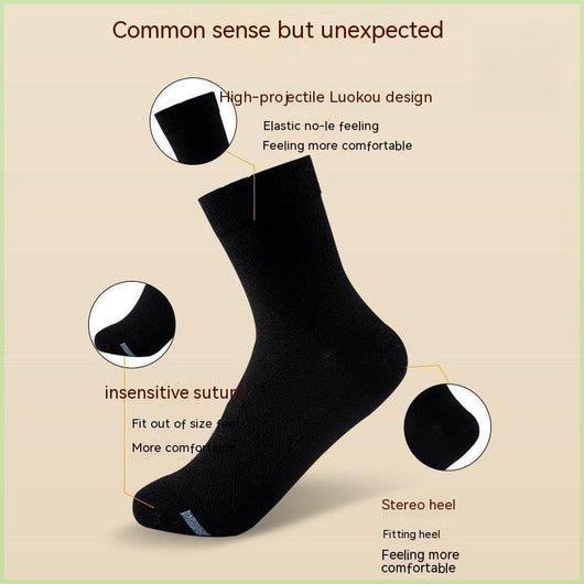 Calcetines Antibacterianos Transpirables Four Seasons - Comodidad Todo el Año - Image 6