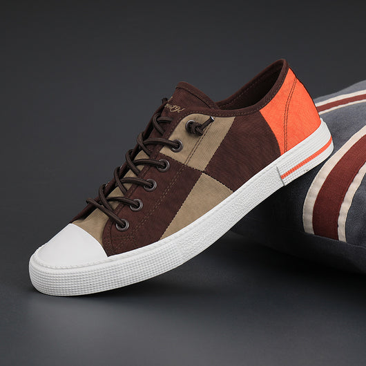 Zapatos Casuales de Lona para Hombre - Diseño Bajo Versátil - Image 8