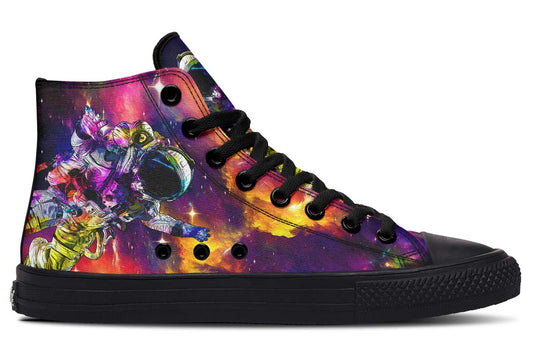 Zapatillas de Lona Estampadas para Pareja - Caña Alta - Image 2