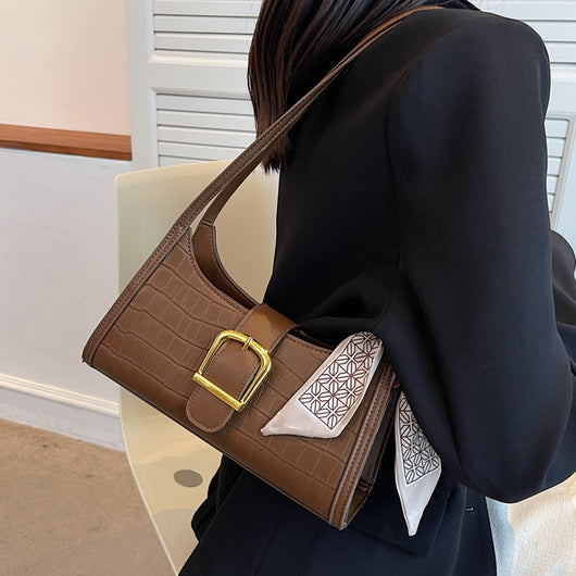 Bolso Bandolera Minimalista de Diseño Exclusivo - Bolsa Baguette de Moda Versátil - Image 6