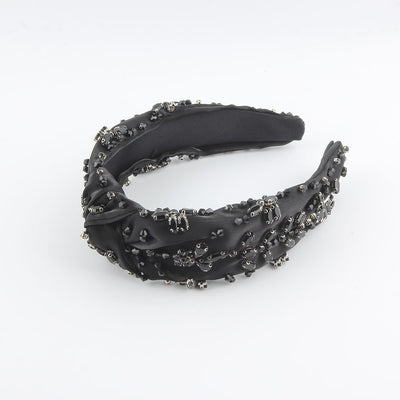 Diadema de Seda con Diamantes Incrustados - Image 19