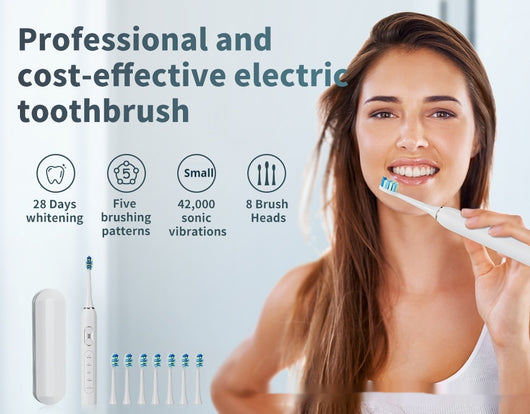 Cepillo de Dientes Eléctrico Recargable para Parejas T13 - Image 8